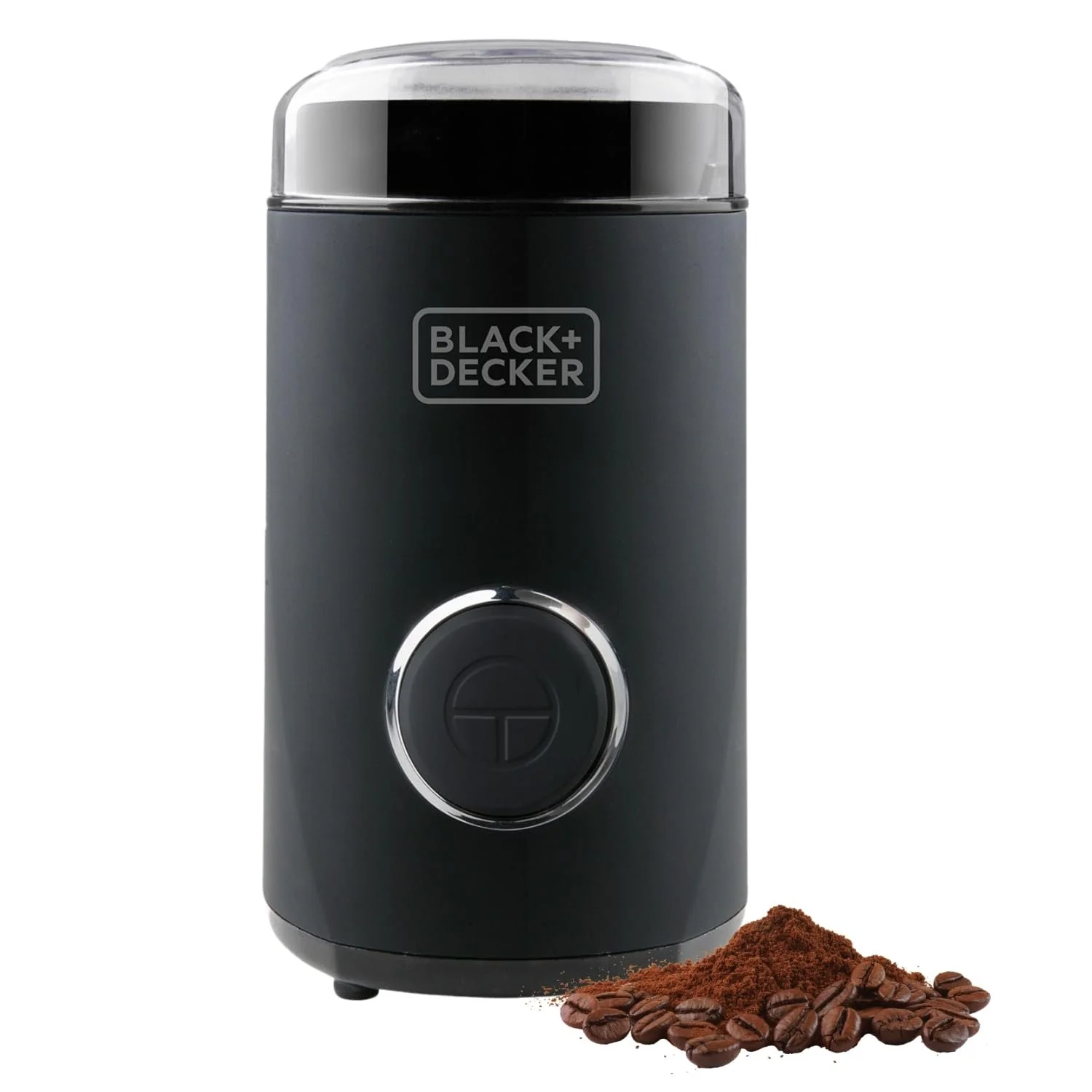 Кавомолка Black+Decker BXCG150E 150 мм Пластик Чорний, фото №1 Кавомолка Black+Decker BXCG150E 150 мм Пластик Чорний, фото №1