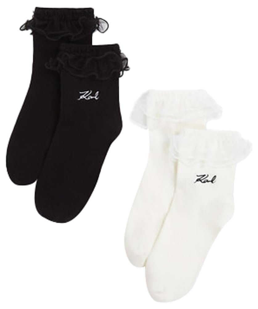 Жіночі шкарпетки K/Signature Ruffle Multicoloured One Size, фото №1