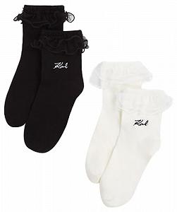 Женские носки K/Signature Ruffle Multicoloured One Size EU разноцветные - Фото 1