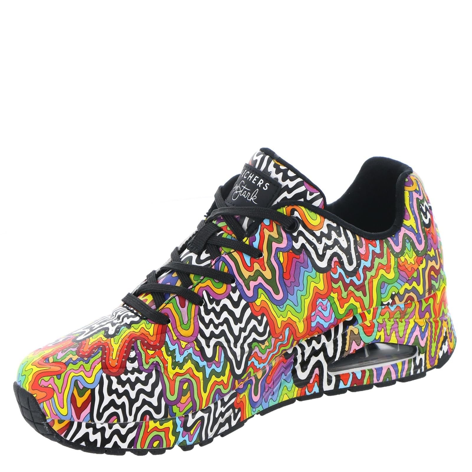 Кроссовки Skechers UNO Rolling Stones Single, Белый Красный, фото №5