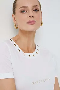 Жіноча футболка Marciano by Guess Білий - M synthetic.ua - Фото 1