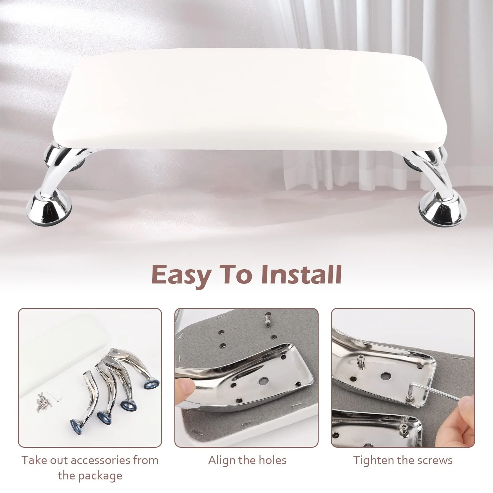 Підставка для рук для манікюру Talifoca, подушка, фото №4