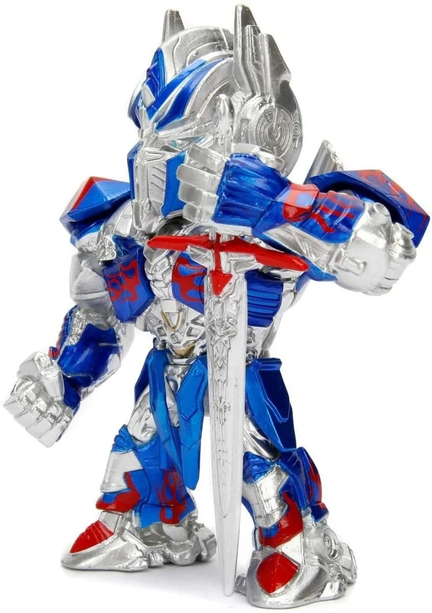 Колекційна фігурка Jada Toys Transformers Optimus Prime 253111002 10 см лита Сріблястий/Синій, фото №2