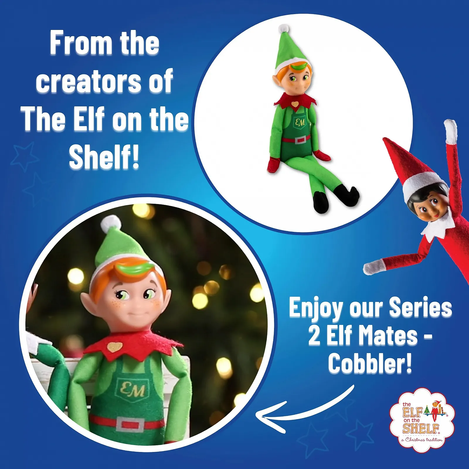 Эльф The Elf on The Shelf® Elf Mates® Cobbler, фото №3 Эльф The Elf on The Shelf® Elf Mates® Cobbler, фото №3