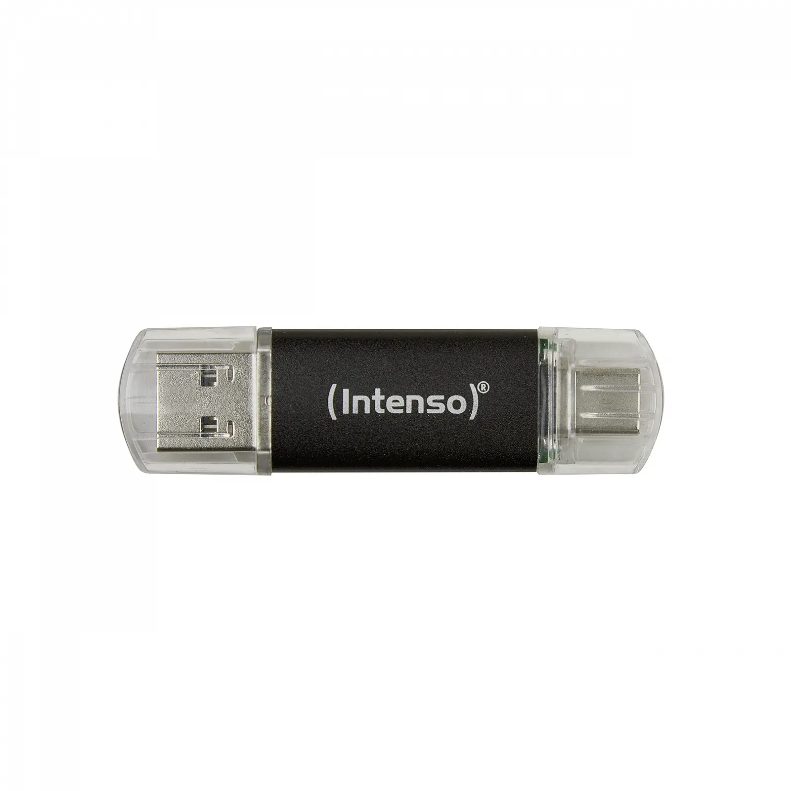 USB флеш-накопичувач Intenso Twist Line 64GB Dual USB 3.2 Gen 1x1 USB-C USB-A Anthracite, фото №1
