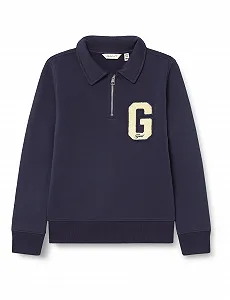Кофта GANT Дитяча Унісекс G Badge Half Zip - Фото 1