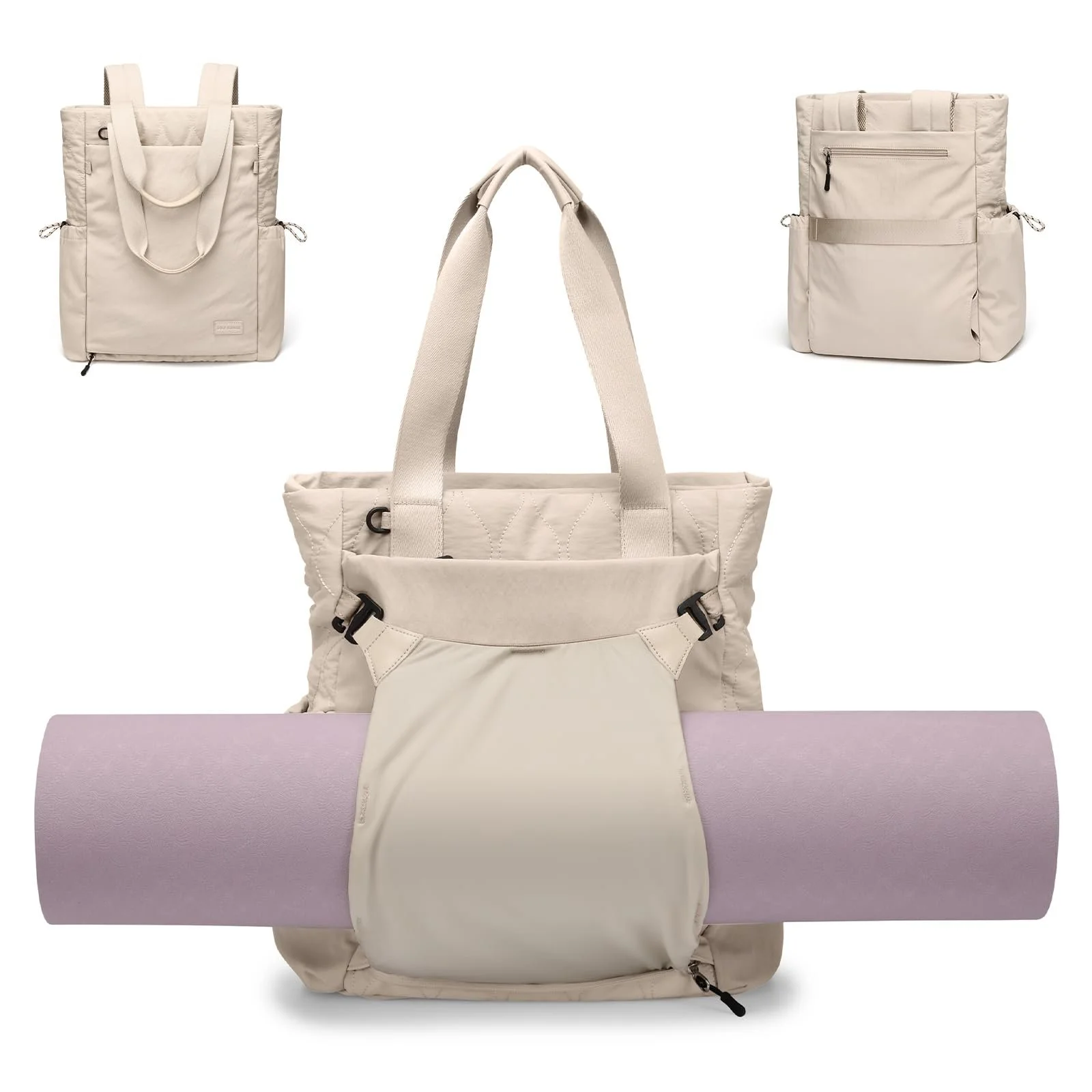 Рюкзак-трансформер GOLF SUPAGS Convertible Yoga Bag стьобаний, фото №1 Рюкзак-трансформер GOLF SUPAGS Convertible Yoga Bag стьобаний, фото №1