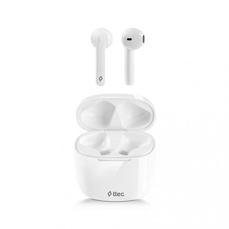Bluetooth-гарнитура Ttec AirBeat Lite 2 White 2KM137B, фото №1