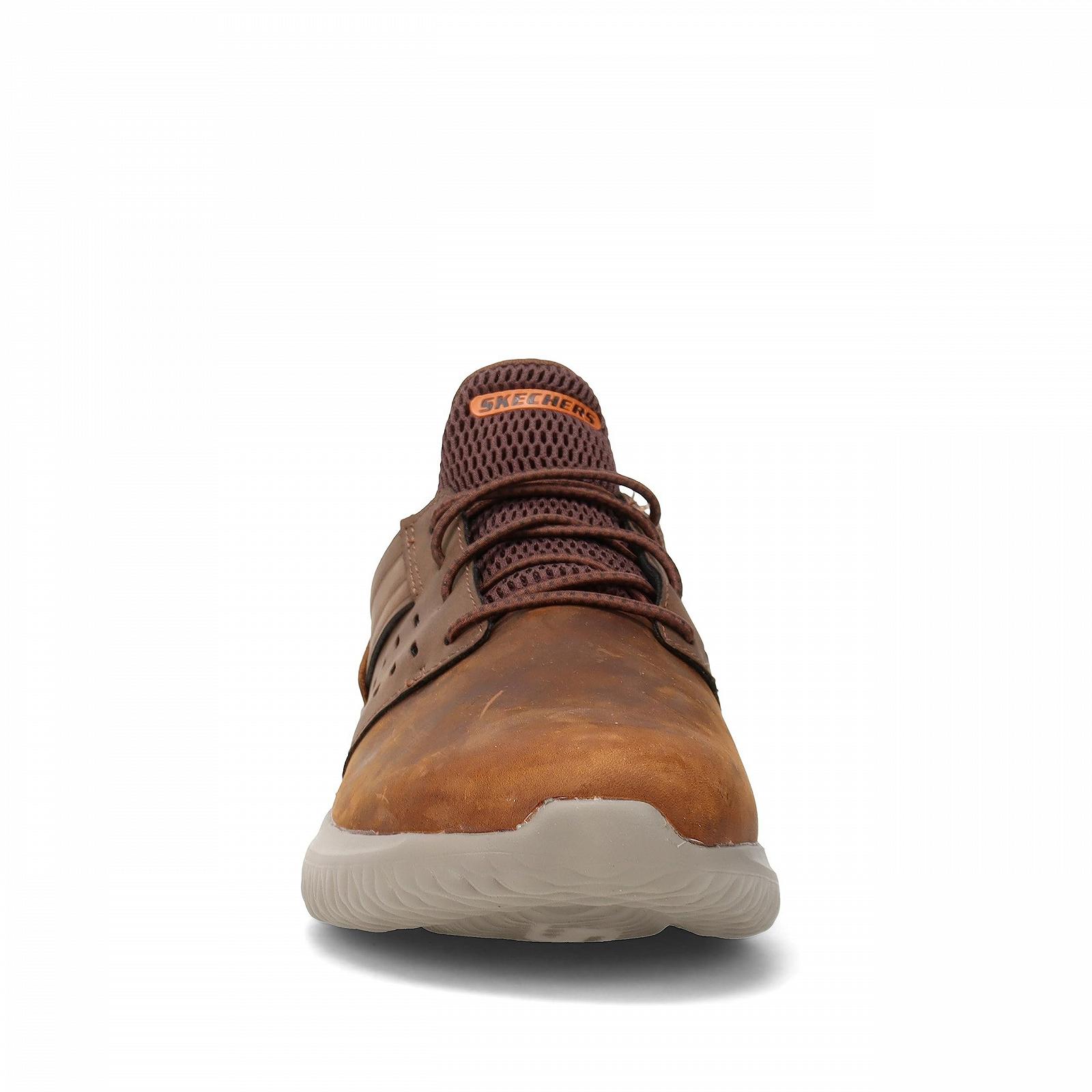 Кроссовки Skechers Delson 3.0-Ezra Кожаные на шнурках, фото №4