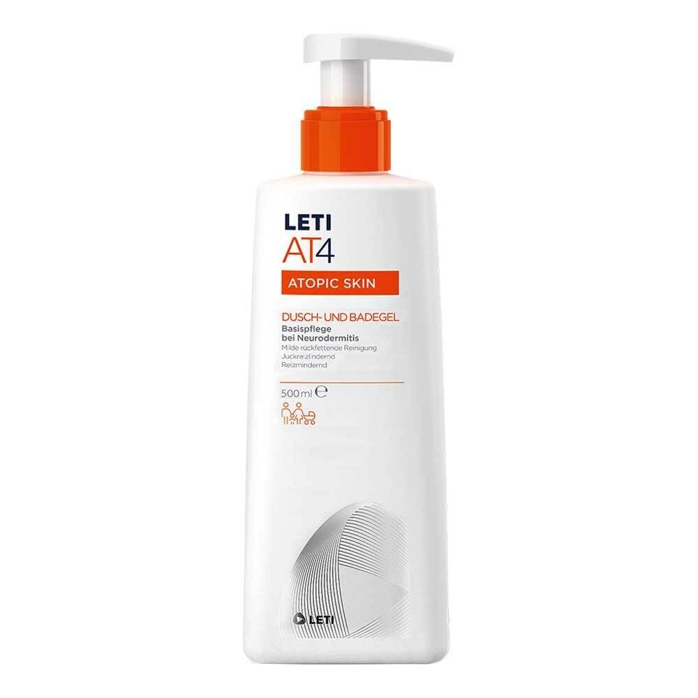 Гель для душу та ванни LETI AT4 500 мл, фото №1 Гель для душу та ванни LETI AT4 500 мл, фото №1