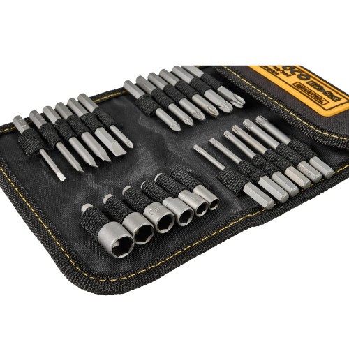 Отвертка с набором головок и насадок 26 шт INGCO, фото №5 Отвертка с набором головок и насадок 26 шт INGCO, фото №5