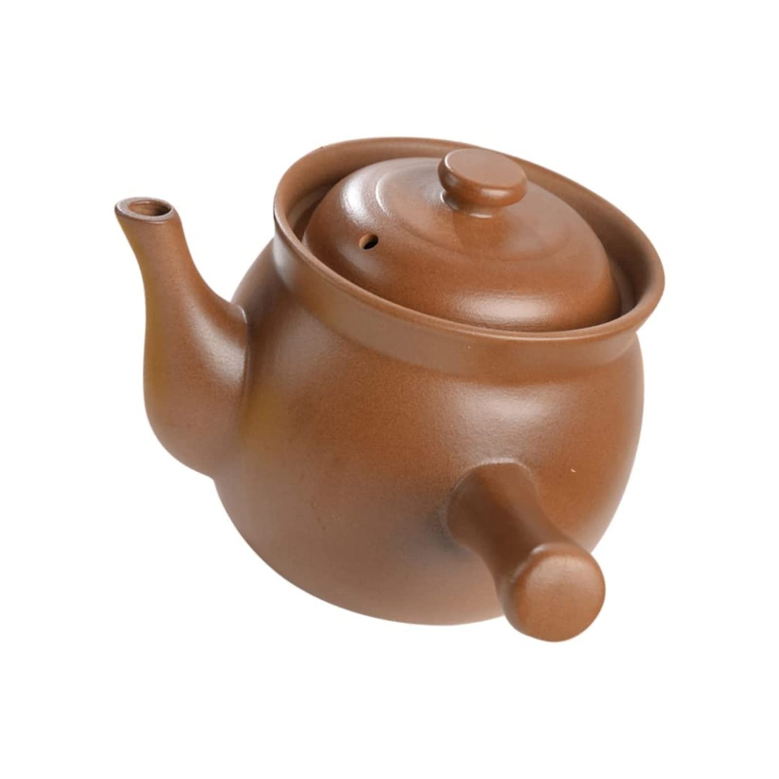 Глиняная кастрюля китайская керамическая 2.7 л коричневая, фото №8 Глиняная кастрюля китайская керамическая 2.7 л коричневая, фото №8