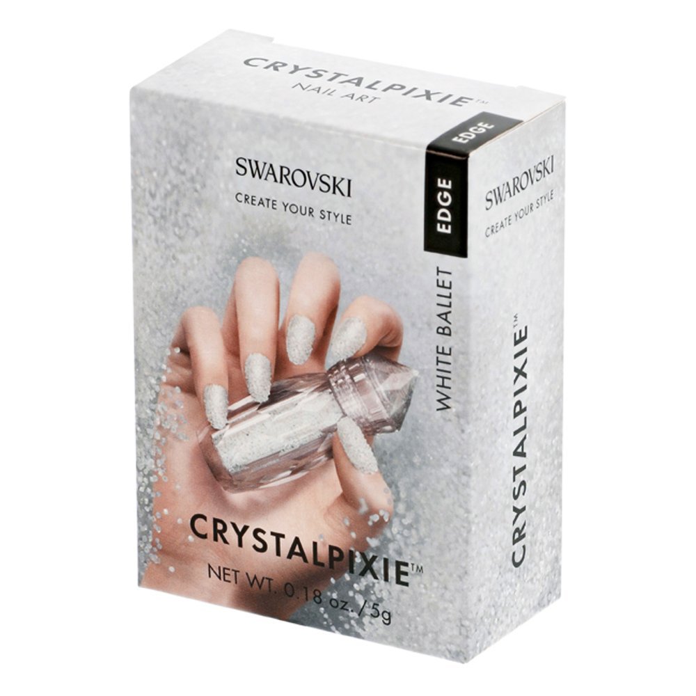 Кристаллы Swarovski Crystal Pixie EDGE "White Ballet" для дизайна ногтей, фото №1