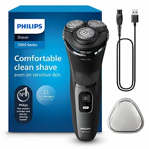 Електробритва Philips Series 3000 S3145/00 SkinProtect для вологого та сухого гоління Антрацит - Фото 1