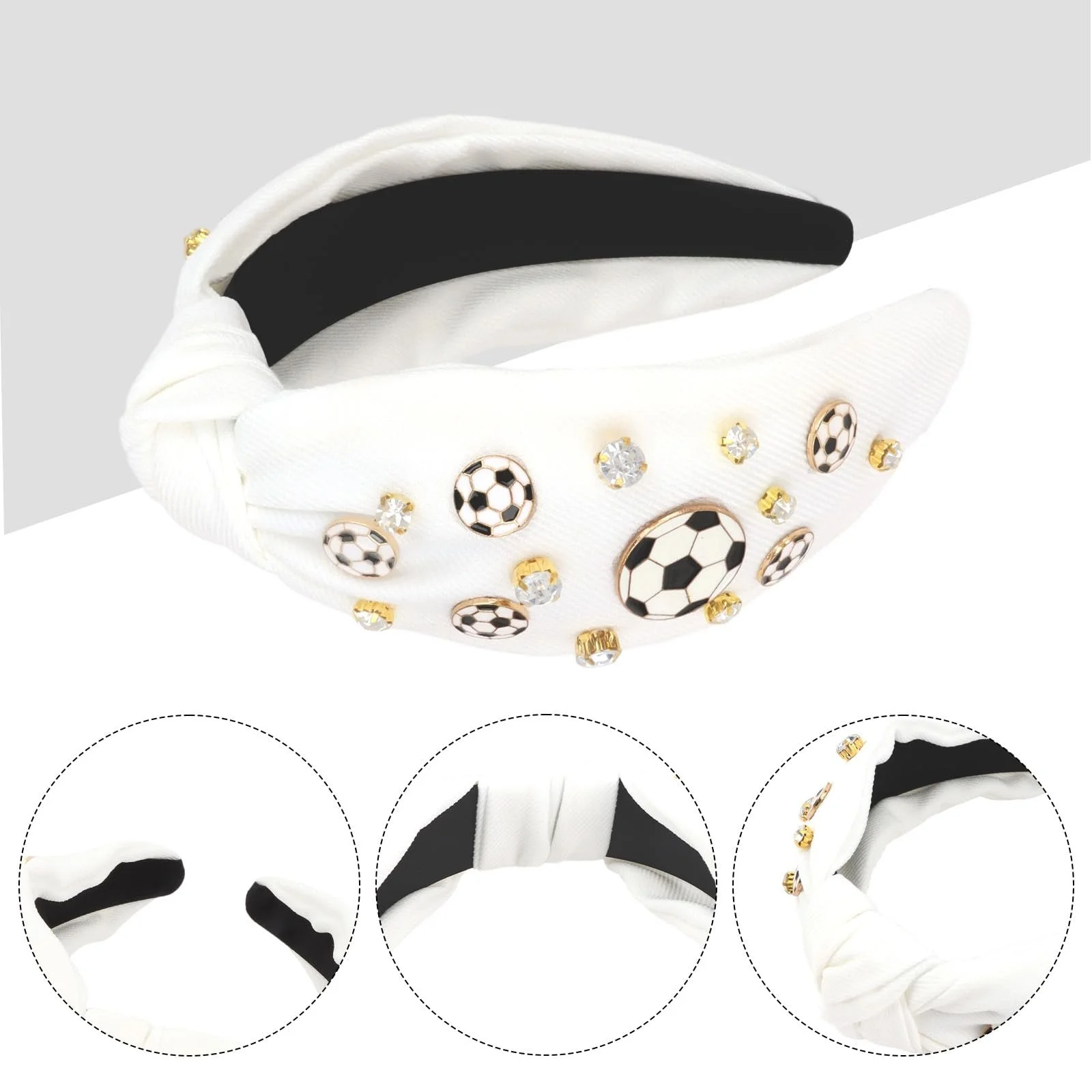 Обруч на голову Широкая, фото №2