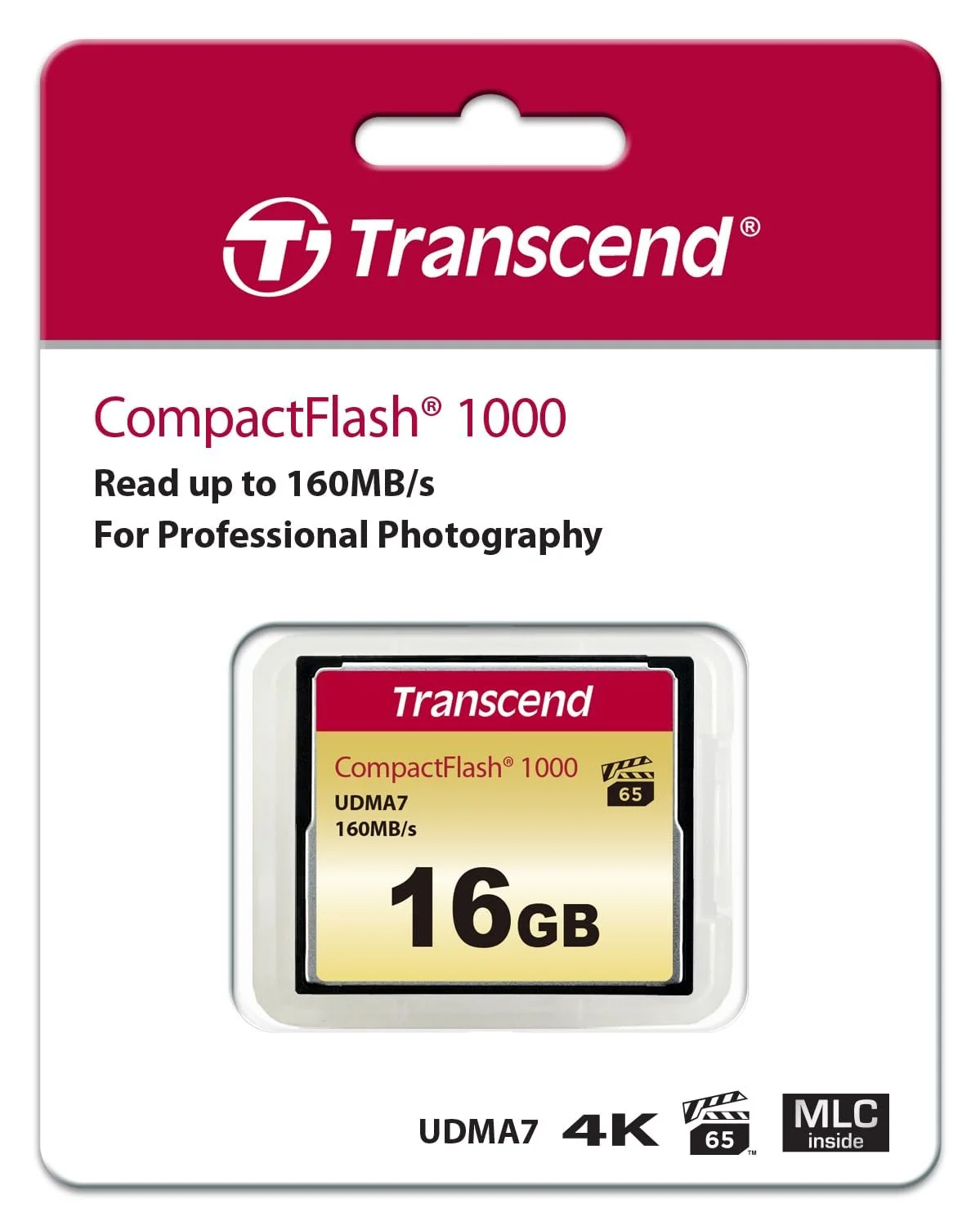 Карта памяти Transcend Compact Flash 1000x Ultimate 16GB, фото №2 Карта памяти Transcend Compact Flash 1000x Ultimate 16GB, фото №2