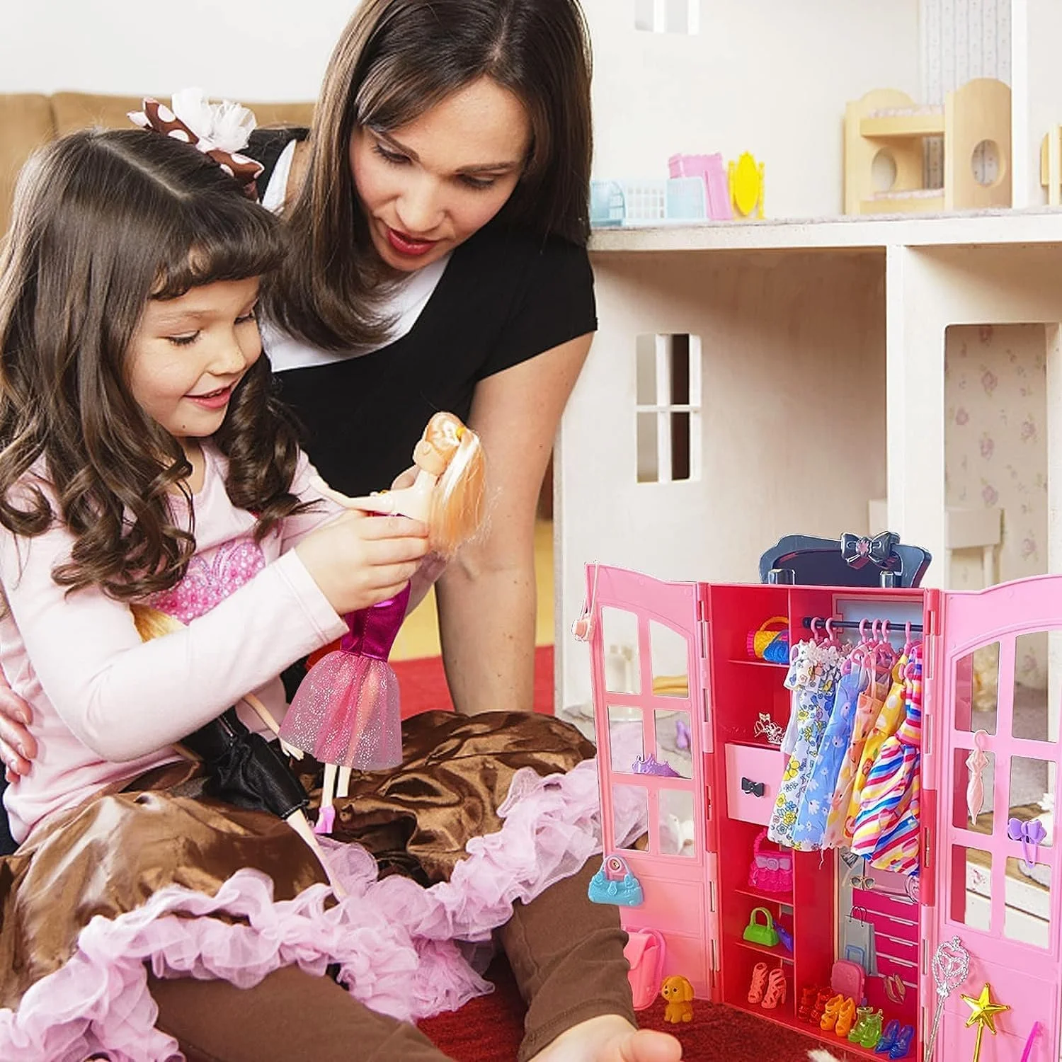 Одежда и аксессуары для кукол (34 шт.), фото №6