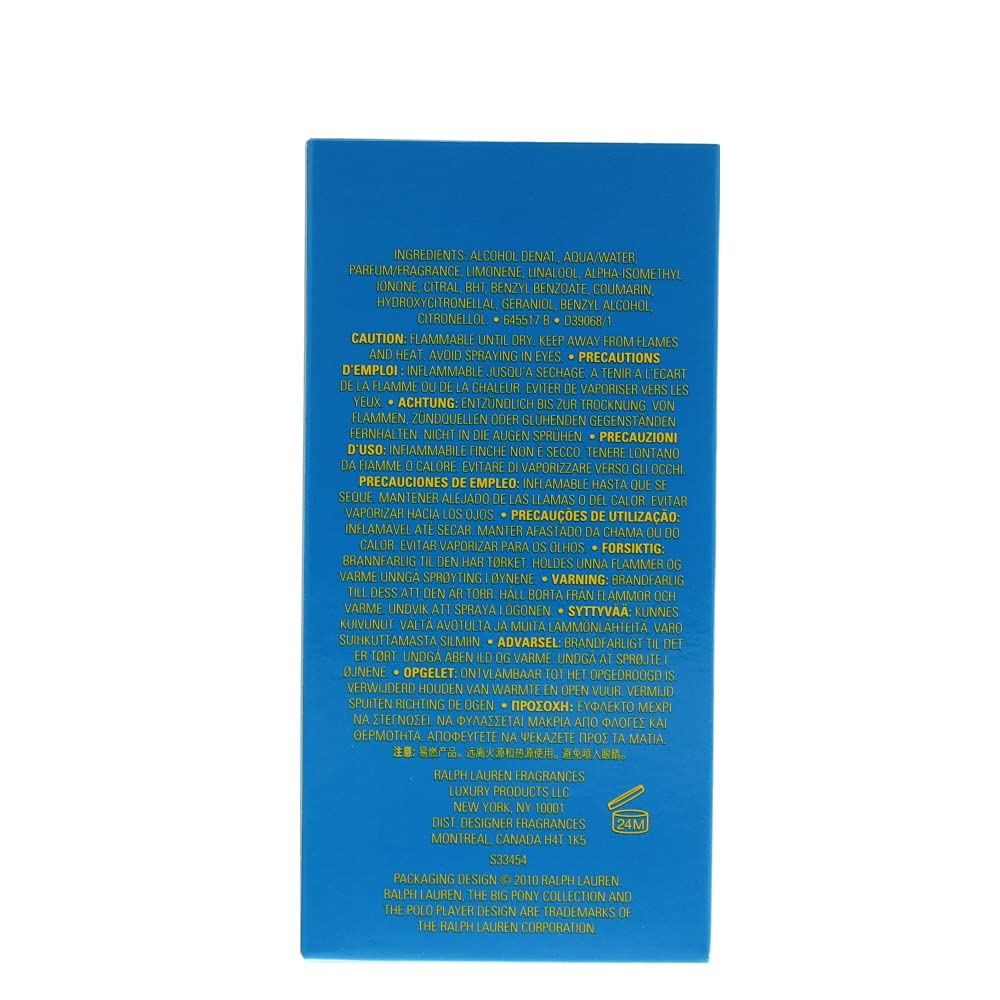 Eau De Toilette Ralph Lauren The Big Pony Collection No.1 Blue For Men 50 мл, фото №2 Eau De Toilette Ralph Lauren The Big Pony Collection No.1 Blue For Men 50 мл, фото №2