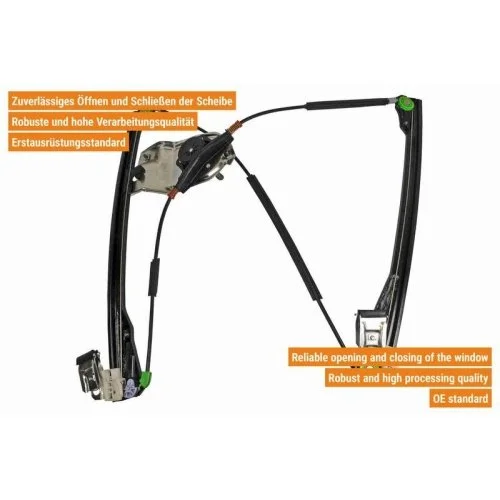 Склопідйомник VAICO Original VAICO Quality V10-6127 для SEAT SKODA VW VAG, фото №2