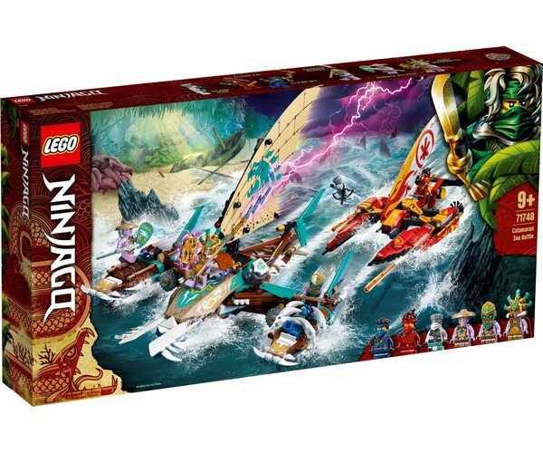 Конструктор LEGO Ninjago Морская битва на катамаране 71748, фото №1