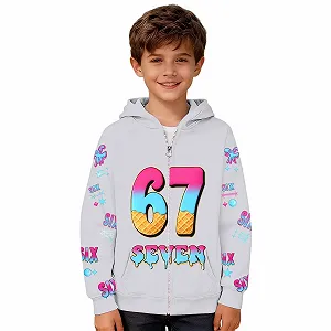 Купити Худі Six Seven 67 Meme З довгими рукавами Толстовка з капюшоном - Фото 1 Худі Six Seven 67 Meme З довгими рукавами Толстовка з капюшоном - Фото 1