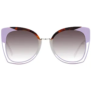 Сонцезахисні окуляри ANA HICKMANN AH3181 P03 54 Жіночі Блакитні, різнокольорові synthetic.ua - Фото 1