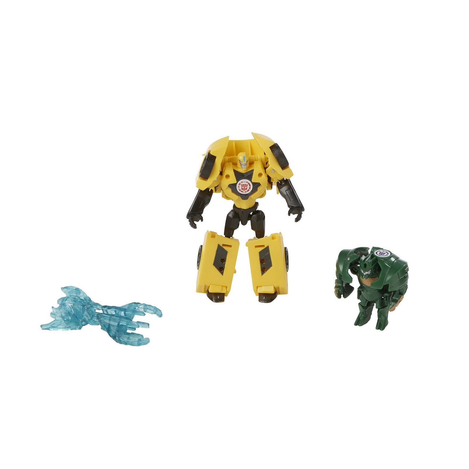 Transformers: Robots in Disguise Bumblebee против Major Mayhem Battle Packs, фото №5