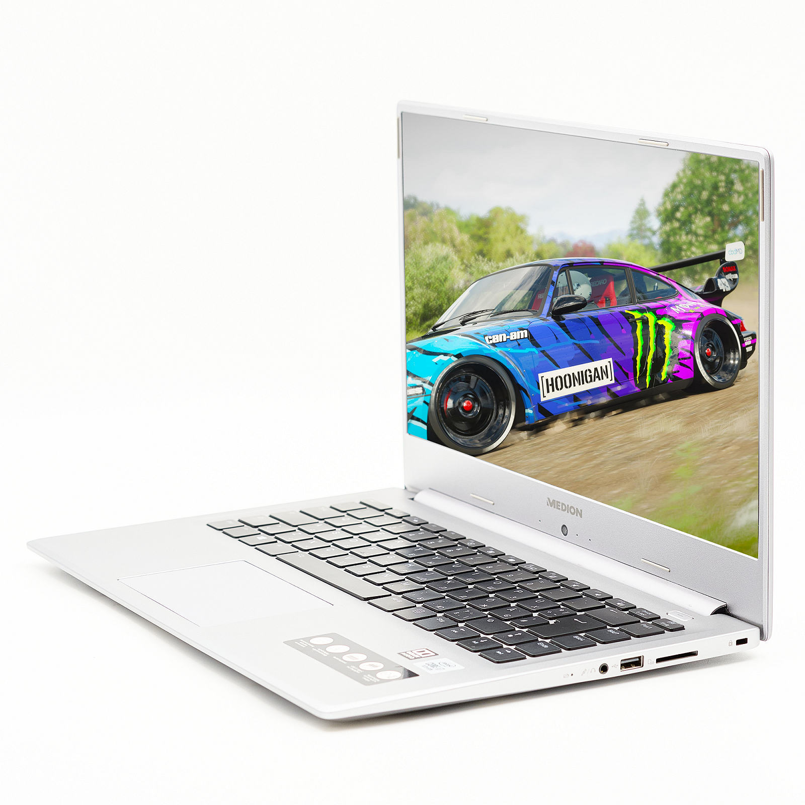 Игровой ноутбук 15.6'' Medion Akoya S15447 Intel Core i7-10510U 16 ГБ RAM 1 ТБ SSD Nvidia GeForce MX350 Металлический корпус, фото №4