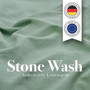 Постільна білизна Blumtal 135x200, бавовна 100%, зелений synthetic.ua - Фото 1