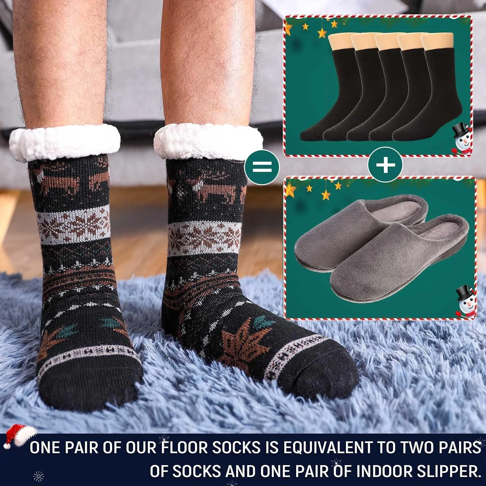 Різдвяні шкарпетки Жіночі смішні, фото №4 Різдвяні шкарпетки Жіночі смішні, фото №4