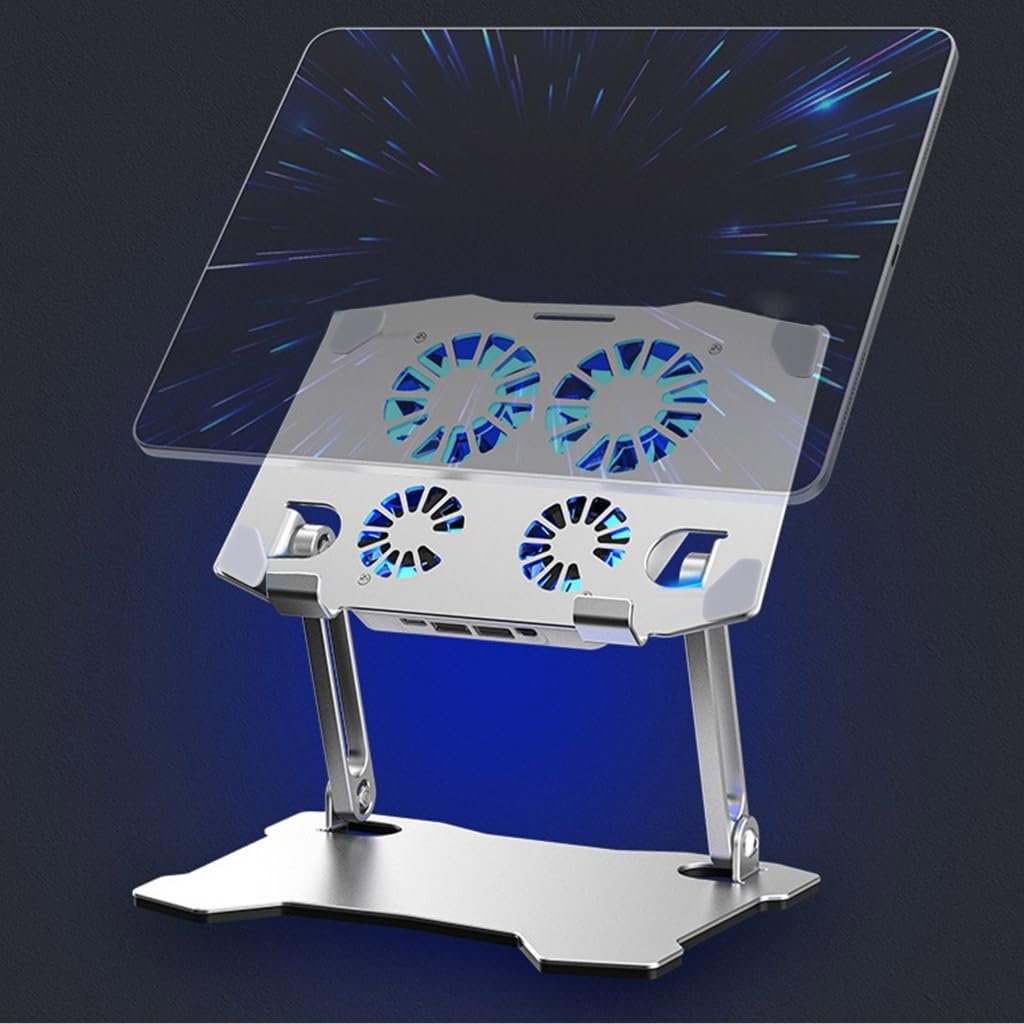 Підставка для ноутбука Регульована по висоті Алюмінієва ергономічна для ноутбуків, фото №4 Підставка для ноутбука Регульована по висоті Алюмінієва ергономічна для ноутбуків, фото №4