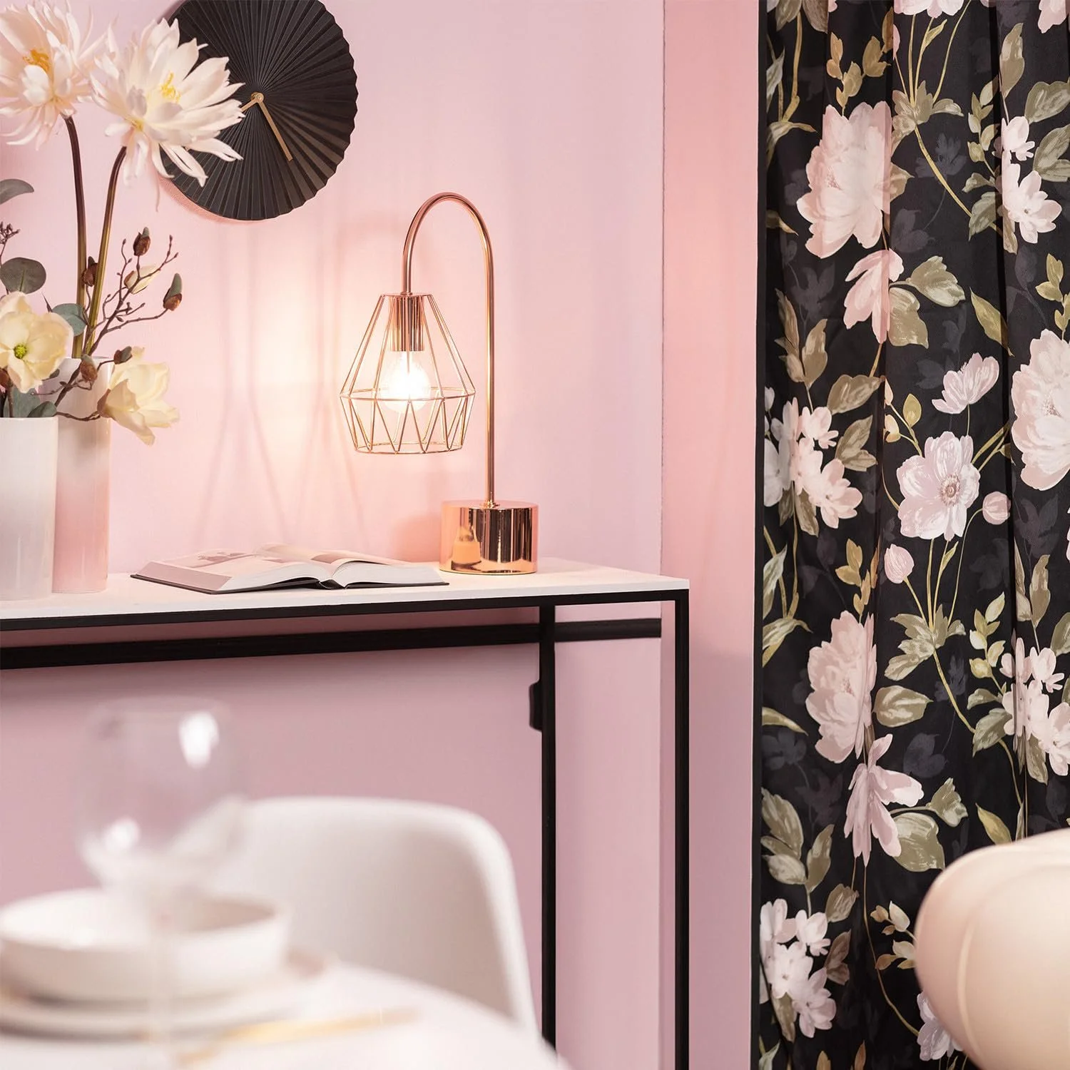 Настільна лампа LEDKIA LIGHTING Fugalaau 470х330х170 мм E27 Copper Metal, фото №3