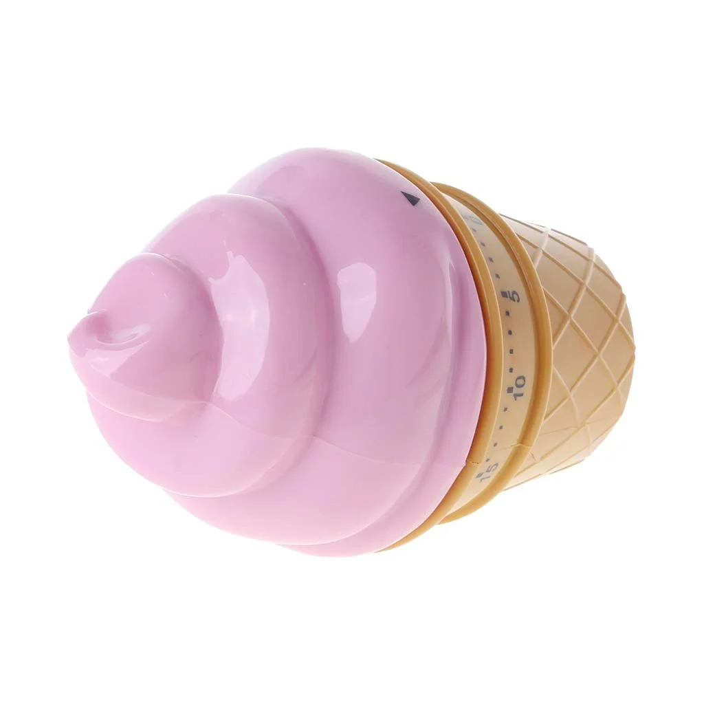 Таймер кухонный Ice Cream Механический 60 минут, фото №7 Таймер кухонный Ice Cream Механический 60 минут, фото №7