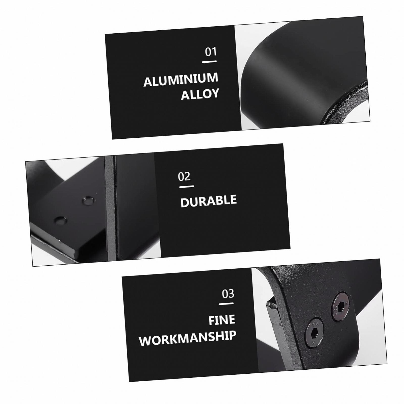 Підставка для ноутбука Gatuida Алюмінієвий сплав Складаний для кращої постави Сумісний з усіма ноутбуками Чорний, фото №8