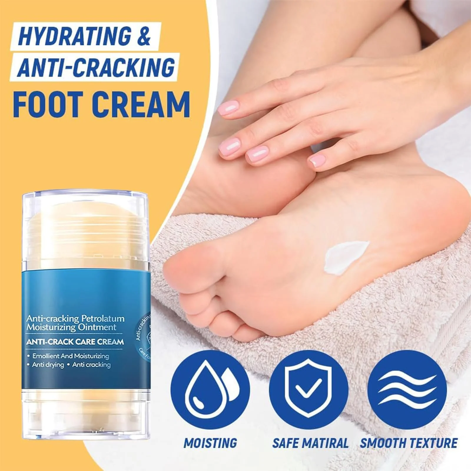 Набір зволожуючих стіків для ніг Hydrating and Anti-Cracking проти тріщин 2 шт., фото №8