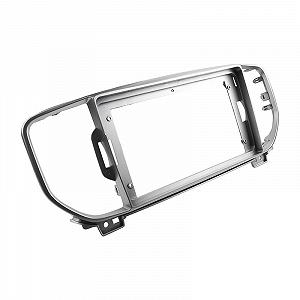 Переходная рамка 9 Lesko для KIA Sportage QL 2015-2018г./KX5 2016-2018г. Silver TK 0033 MB synthetic.ua - Фото 1