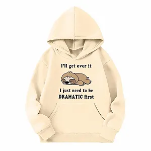 Худи для девочки 152 - Толстовка с длинными рукавами и капюшоном, с принтами, мягкая флисовая подкладка. Удобная мода synthetic.ua - Фото 1