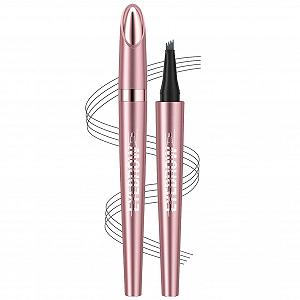 Карандаш для бровей 3D Waterproof 4 Fork Tips один черный, серый, светло-коричневый, коричневый - Фото 1