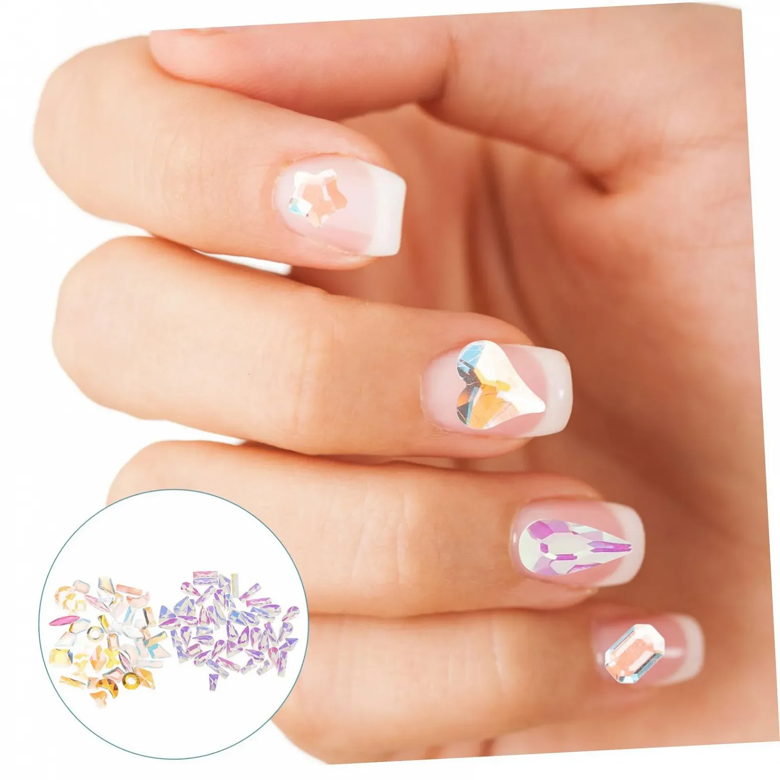 Стразы для ногтей для маникюра, украшения для ногтей, украшения для ногтей для женщин, фото №5
