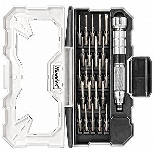 Купить Набор отверток Minadax Закаленный 24-предметный Хром Ванадий с коробкой для хранения - Фото 1 Набор отверток Minadax Закаленный 24-предметный Хром Ванадий с коробкой для хранения - Фото 1