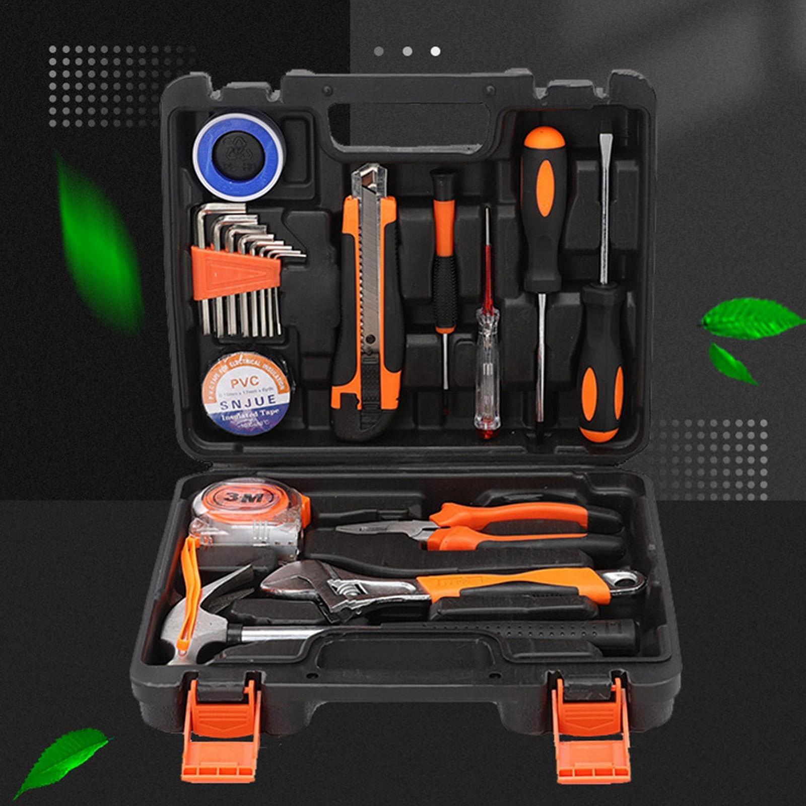 Набір інструментів Apartment Portable Basic Hand Tool Set 20 штук з коробкою для зберігання, фото №7