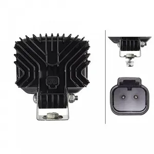 Рабочая фара HELLA 1GA 996 188-501 для SCANIA CLAAS MAFI synthetic.ua - Фото 1