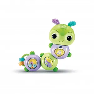 Игрушка для развития моторики, которая говорит и поет VTech Spinning Fun Caterpillar - Фото 1