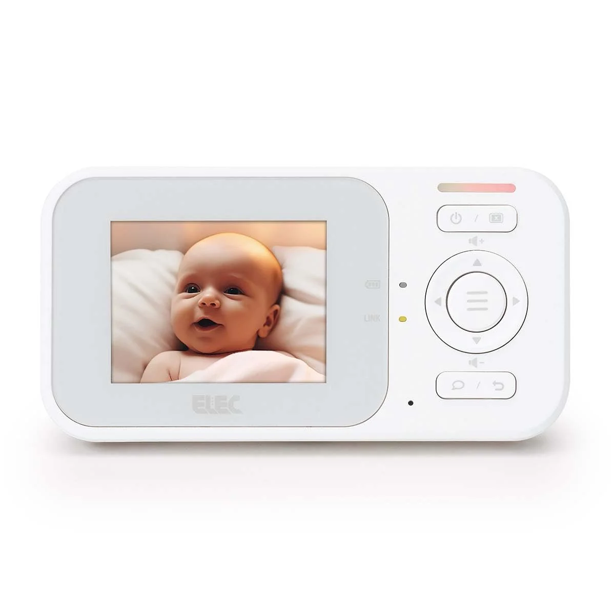 Відеоняня ELEC EVM24 2.4" Нічне бачення Інтерком White, фото №3 Відеоняня ELEC EVM24 2.4" Нічне бачення Інтерком White, фото №3