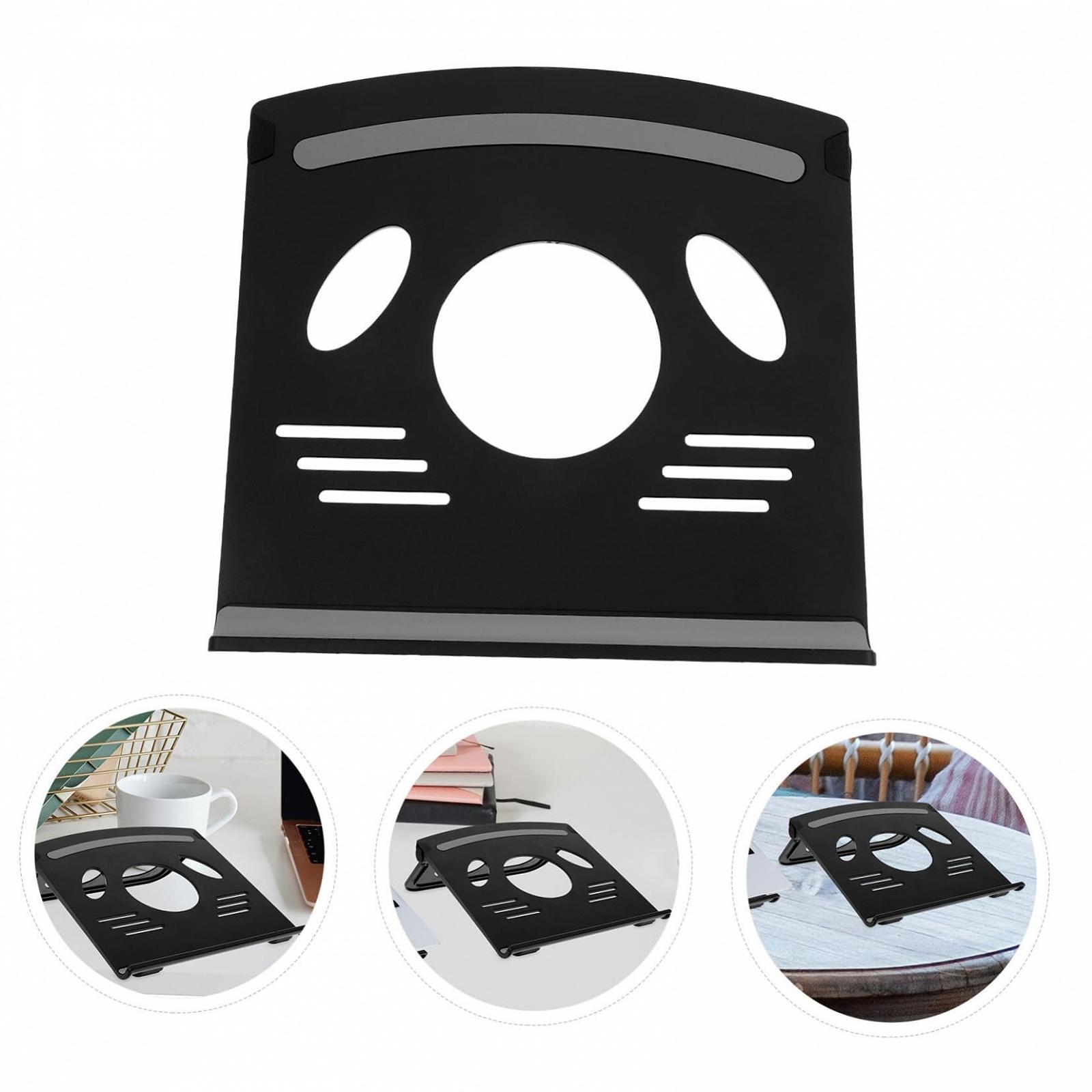 Підставка для ноутбука Gadpiparty складана ABS з протиковзким силіконом, ергономічна, компактна, сумісна з ноутбуком і планшетом, портативна і проста у зберіганні, фото №9