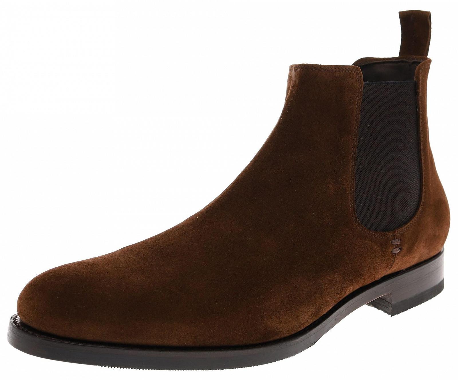 Челси Sendra Tom 10615 Мужские Ботинки Коричневый Кожа, фото №4