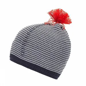 Шапка Eisbär Kids Dark Cobalt/Light Grey Fiery Red 49, Cobalt/light grey-Fiery red - Фото 1