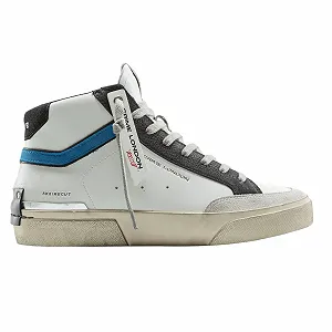 Кроссовки Crime London High Белый Черный Recut High Blue Chill Мужские - Фото 1