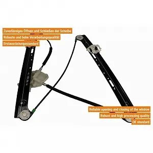 Склопідйомник VAICO V20-1442 BMW передній правий synthetic.ua - Фото 1