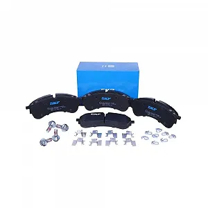 Комплект тормозных колодок дискового тормоза SKF VKBP 81308 для MAN VW, передний мост - Фото 1